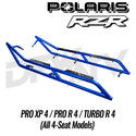 Polaris RZR Pro XP / Turbo R / Pro R Rock Sliders & Tree Kicker - 4 Seat