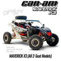 Can-Am Maverick X3 Roll Cage - 2 Seat (2017+)