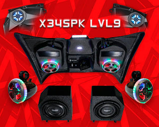 Buy level-9 2017+ Can-Am Maverick X3 Stereo Tops (2-Seat)