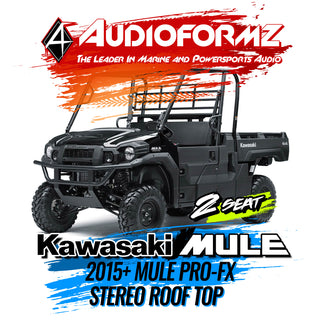 2015+ Kawasaki Mule Pro-FX Stereo Tops (2-Seat)