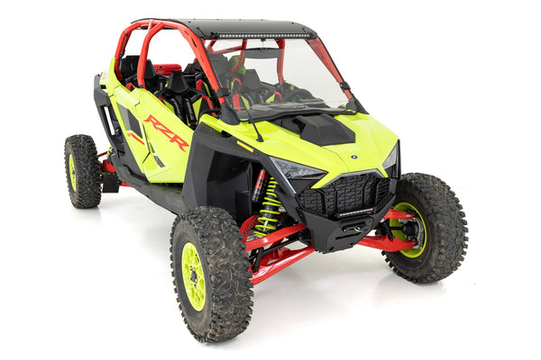 Rough Country FULL WINDSHIELD | SCRATCH RESISTANT | POLARIS RZR PRO/TURBO R