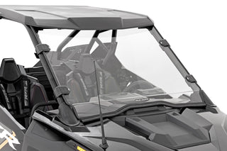 Rough Country FULL WINDSHIELD | SCRATCH RESISTANT | POLARIS RZR PRO/TURBO R