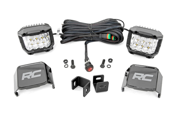Rough Country LED DITCH LIGHT KIT | TOYOTA TUNDRA (22-23)