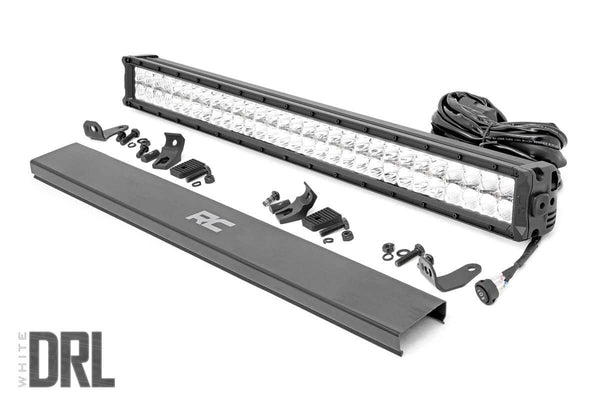 Rough Country CHROME SERIES LED LIGHT | 30 INCH | DUAL ROW | WHITE DRL