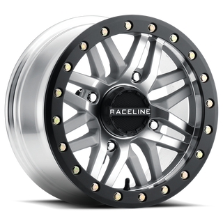 Buy black-machined Raceline Ryno Beadlock Wheel