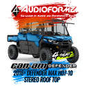 2016+ Can-Am Defender MAX Stereo Tops (4-Seat)