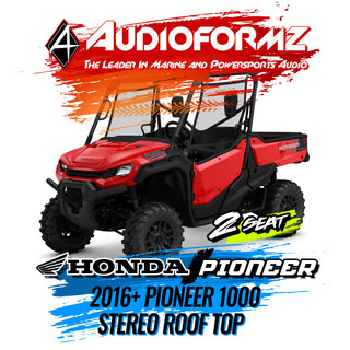 2016+ Honda Pioneer 1000-3 Stereo Tops (2-Seat)