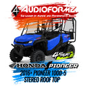 2016+ Honda Pioneer 1000-5 Stereo Tops (5-Seat)