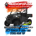 2013+ Polaris Ranger XP 1000 / 900 Stereo Tops (2-Seat)