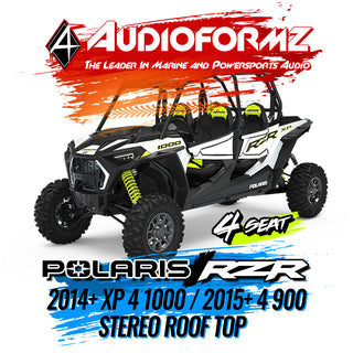 2014+ Polaris RZR XP 4 1000 / 2015+ RZR 4 900 Stereo Tops (4-Seat)