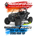 2018+ Polaris RZR Turbo S Stereo Tops (2-Seat)