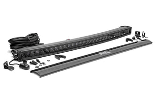 Rough Country BLACK SERIES LED | 30 INCH LIGHT| CURVED SINGLE ROW