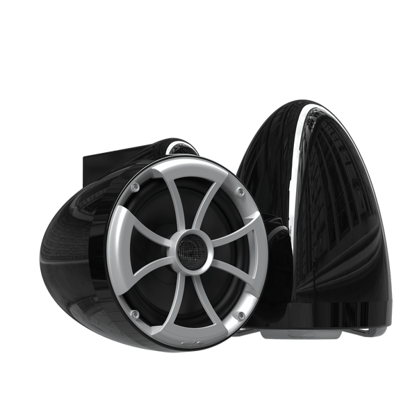 Wet Sounds Icon 8™ Black V2 | Icon Series 8" Black Tower Speakers