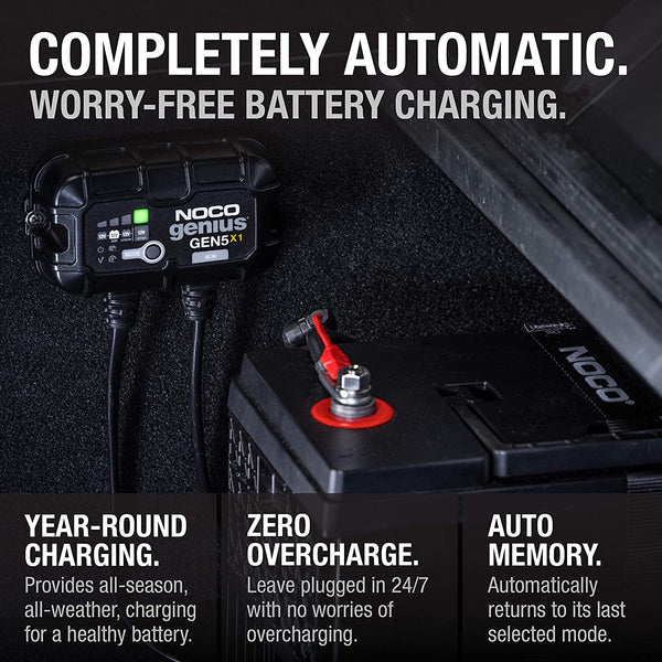 NOCO GEN5X1 1-Bank 5A On-board Battery Charger