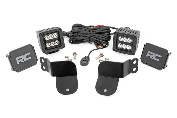 Rough Country DUAL LED LOWER WINDSHIELD LED LIGHT KIT | POLARIS GENERAL/GENERAL XP