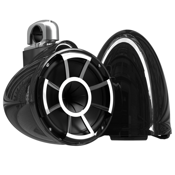 Wet Sounds REV10™ Black V2 | Revolution Series 10" Black Tower Speakers
