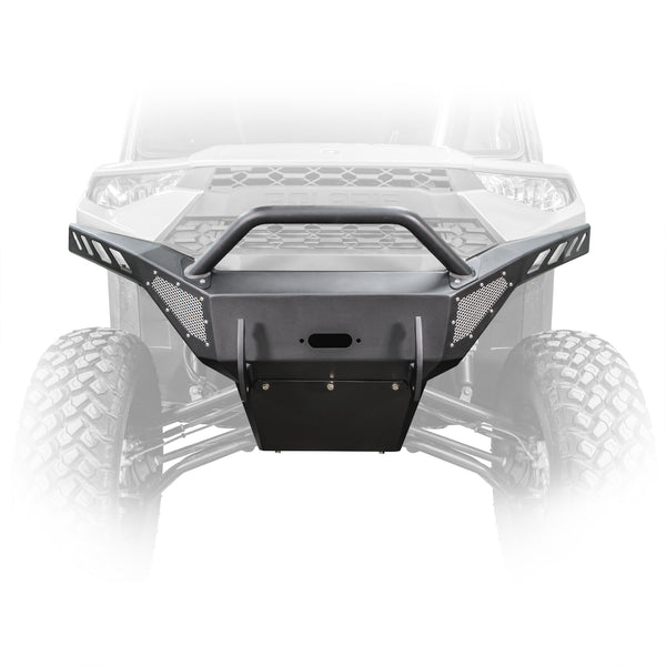 DRT Polaris 2019+ Ranger XP 1000 All Models Front Winch Bumper and Skid Plate