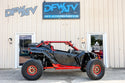 Can-Am Maverick X3 - Red Cage with Lightbar and Mirrors