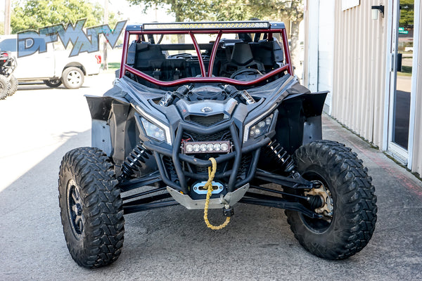 Can-Am Maverick X3 - Red Cage with Lightbar