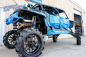 Polaris RZR XP 4 Turbo  - Black Cage with Blue Bumpers and Tree Kickers - October2020