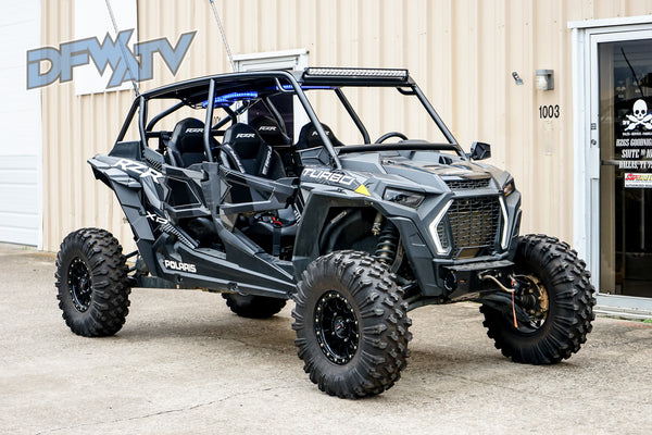 Polaris RZR XP 4 Turbo  - Black Cage with Stereo