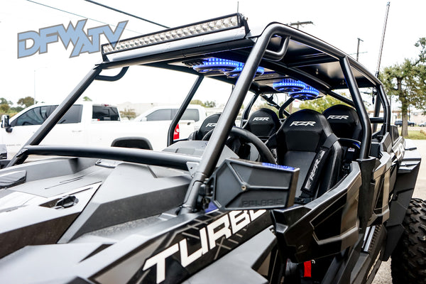 Polaris RZR XP 4 Turbo  - Black Cage with Stereo