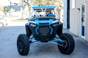 Polaris RZR Turbo S 4 - 4 - White Cage and Blue Roof