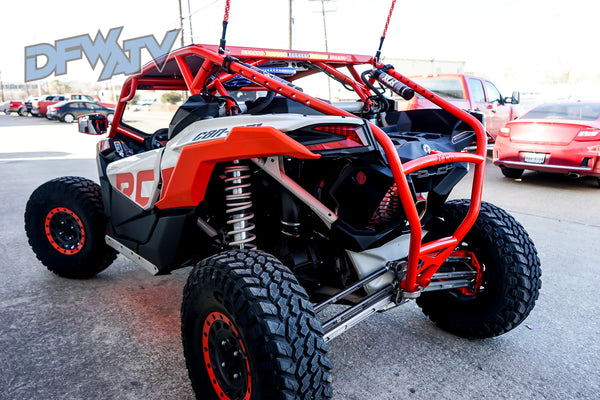 Can-Am Maverick X3 - Orange Cage with Stereo Top and Windshield