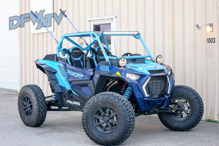 Polaris RZR XP Turbo S - Blue Cage and Navy Roof