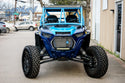 Polaris RZR Turbo S 4 - Blue Cage and Black Roof