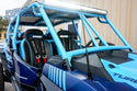 Polaris RZR Turbo S 4 - Blue Cage and Black Roof