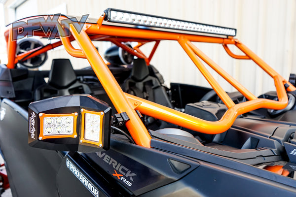 2021 Can-Am Maverick X3 - Orange Cage and Black Roof with Stereo