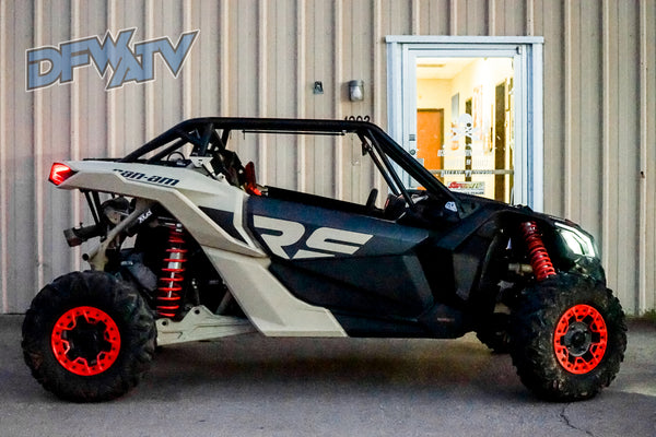 Can-Am Maverick X3 - Black Cage with Orange Roof