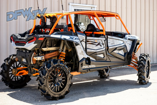 Polaris RZR XP 4 1000 High Lifter - Orange Cage with Black Roof