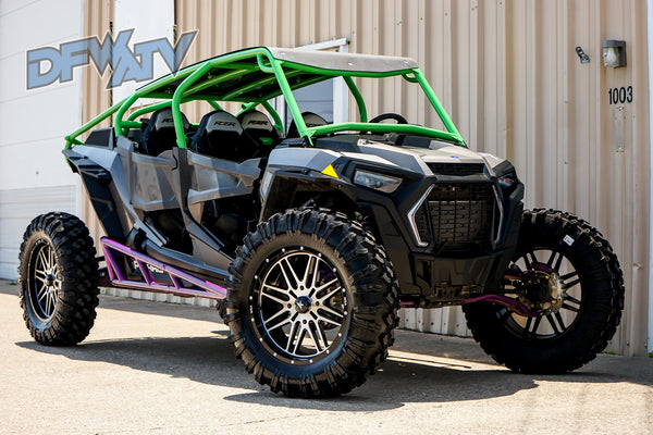 Polaris RZR XP 4 Turbo - Green Cage with Black Roof