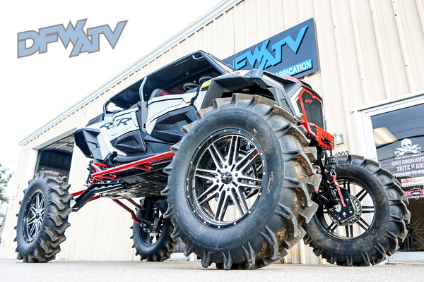 Polaris RZR XP 4 Turbo - Black Cage with Stereo and Custom Suspension