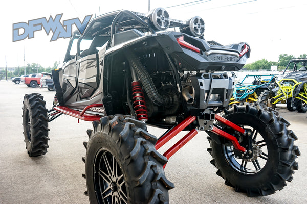 Polaris RZR XP 4 Turbo - Black Cage with Stereo and Custom Suspension