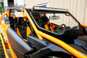 Can-Am Maverick X3 - 2 - Orange Exo Cage with Rock Sliders and Black Roof