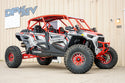 Polaris RZR Turbo S 4 - Red Cage and Gray Roof
