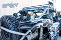 Can-Am Maverick X3 - Gray Exo Cage with Rear Bumper and Spare Tire Mount