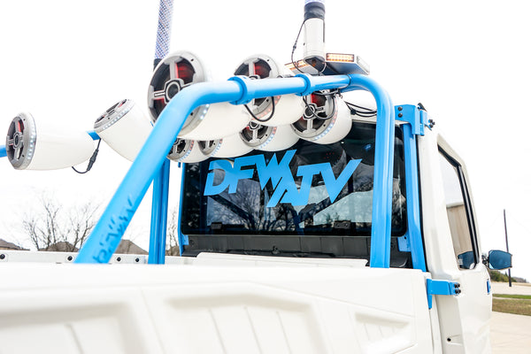 Can-Am Defender 6X6 - Blue Cage with Stereo