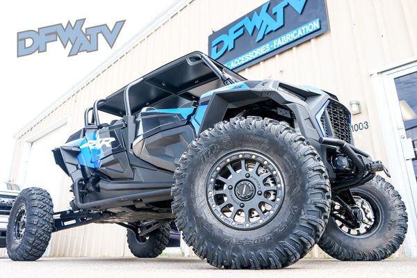 Polaris RZR Turbo S 4 - Black Cage and Roof