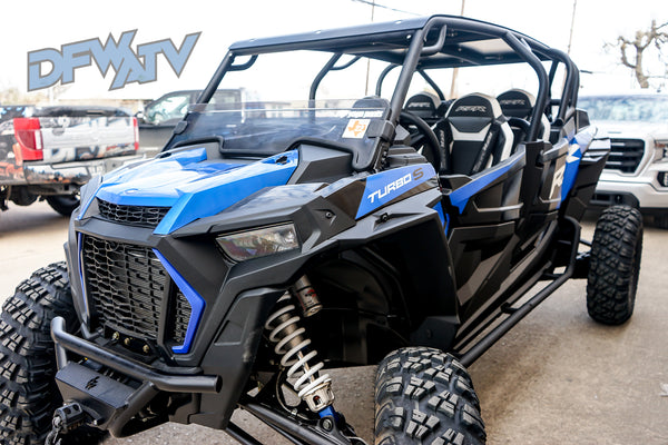 Polaris RZR Turbo S 4 - Black Cage and Roof