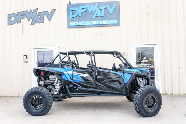 Polaris RZR Turbo S 4 - Black Cage and Roof