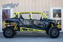 Polaris RZR XP 4 1000 - Lime Cage with Black Roof and Windshield