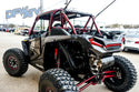 Polaris RZR Turbo S - Red Cage with Black Roof and Windshield