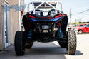 Polaris RZR Turbo S - White Cage with Blue Roof
