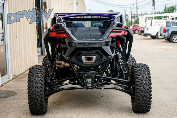 Polaris RZR Pro R - Purple Cage with Black Roof and Windshield