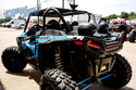 Polaris RZR XP 1000 - Black Cage and Roof with Spare Tire Mount