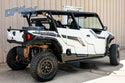 Polaris General 4 1000 - Black Cage and Roof Rack with Windshield
